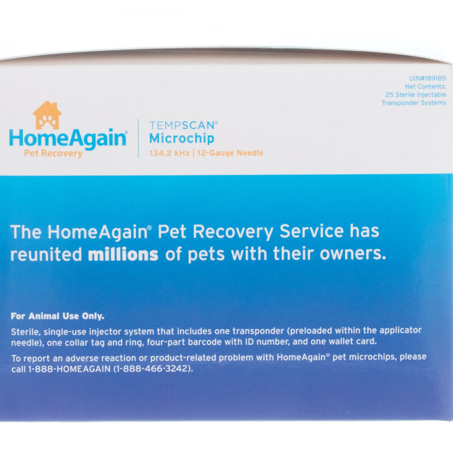 Home Again Pet Id Card